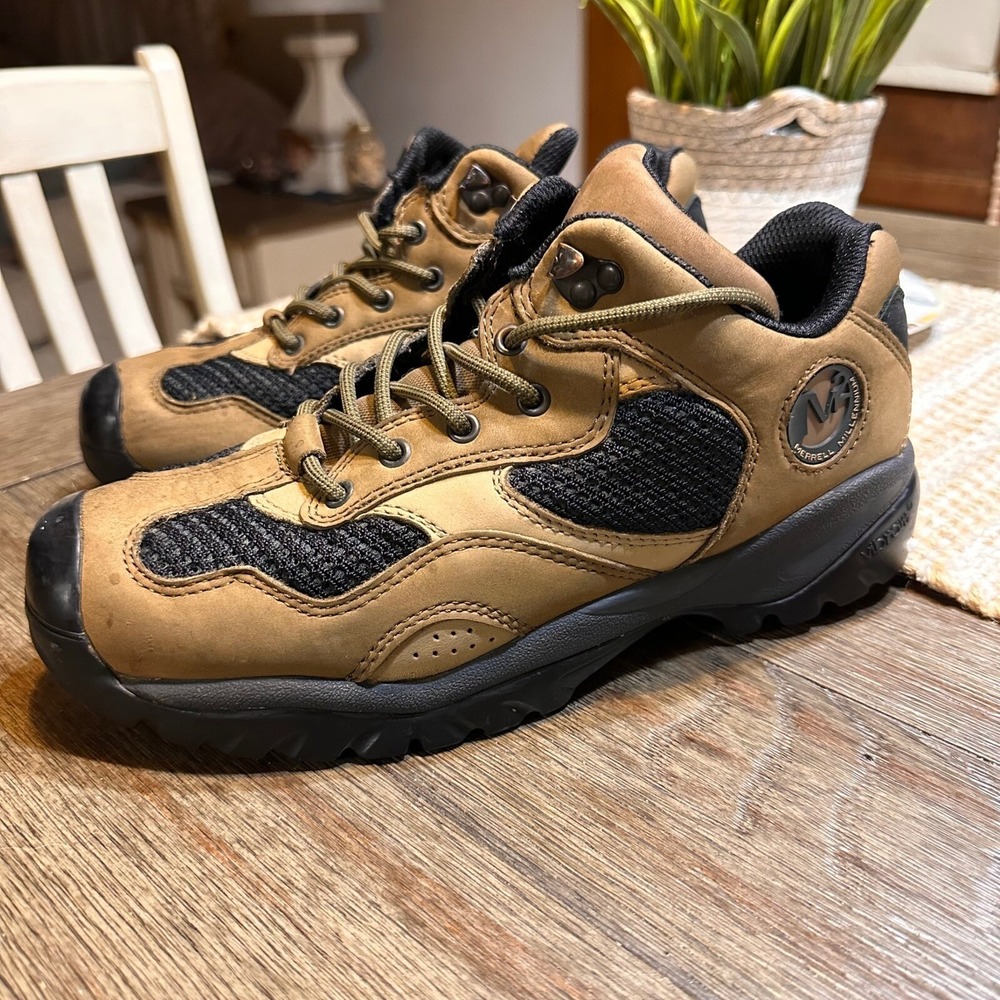 Merrell Ventilator Low Hiking Trail Shoes Vibram Soles Mens Size‎ 7.5